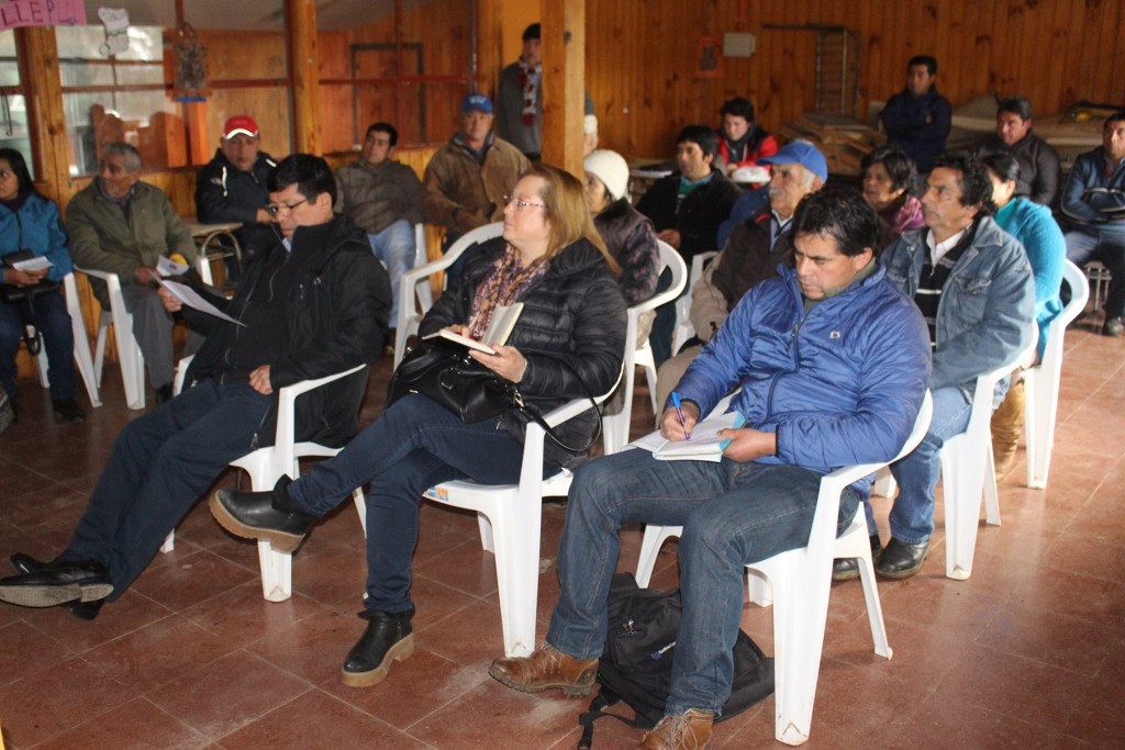 Reunión caminos de comunidades indígenas